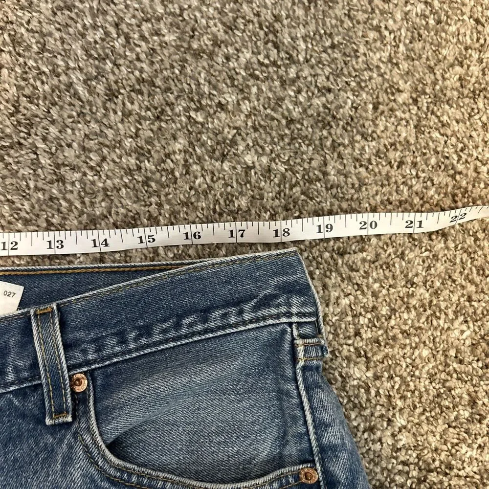 Vintage Y2k Levi's 501XX Button Fly Jeans 38x33 Light Wash Denim Baggy
